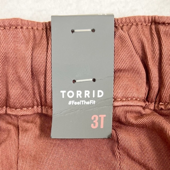 TORRID Pull-On Weekend Straight Stretch Twill Cargo Mid-Rise Pants Size 3XT - Picture 8 of 15